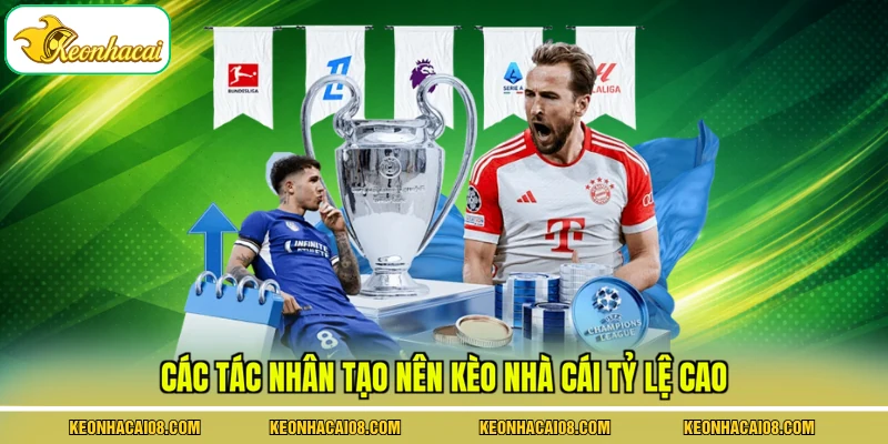 Các tác nhân tạo nên kèo nhà cái tỷ lệ cao